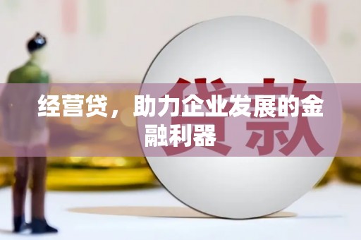 广宗经营贷，助力企业发展的金融利器