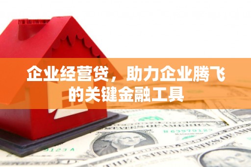 广宗企业经营贷，助力企业腾飞的关键金融工具