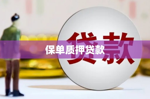 广宗保单质押贷款