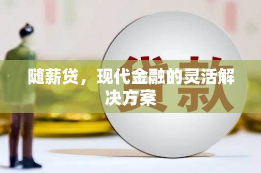 广宗随薪贷，现代金融的灵活解决方案