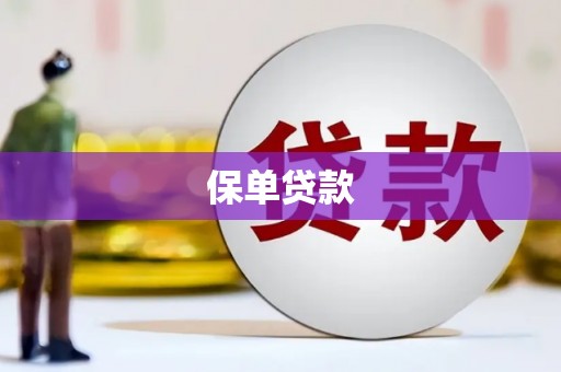 广宗保单贷款