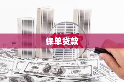 广宗保单贷款