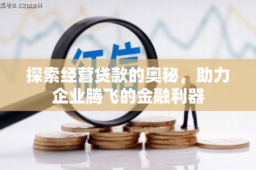 广宗探索经营贷款的奥秘，助力企业腾飞的金融利器