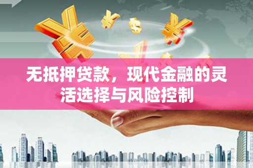 广宗无抵押贷款，现代金融的灵活选择与风险控制