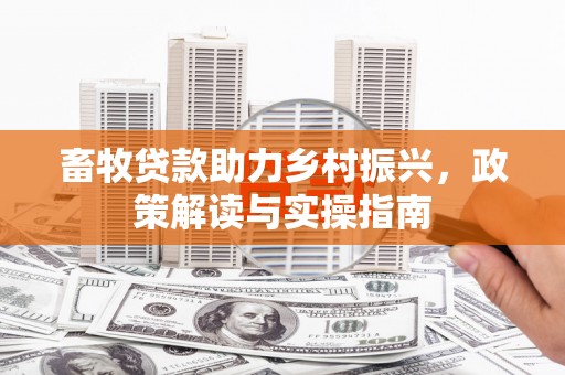 广宗畜牧贷款助力乡村振兴，政策解读与实操指南