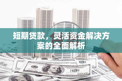 广宗短期贷款，灵活资金解决方案的全面解析