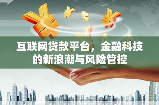 广宗互联网贷款平台，金融科技的新浪潮与风险管控