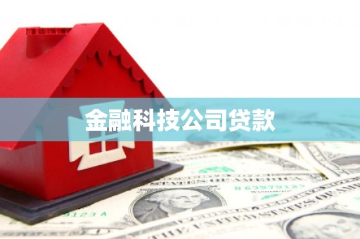 广宗金融科技公司贷款