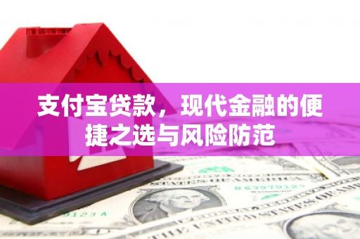 广宗支付宝贷款，现代金融的便捷之选与风险防范