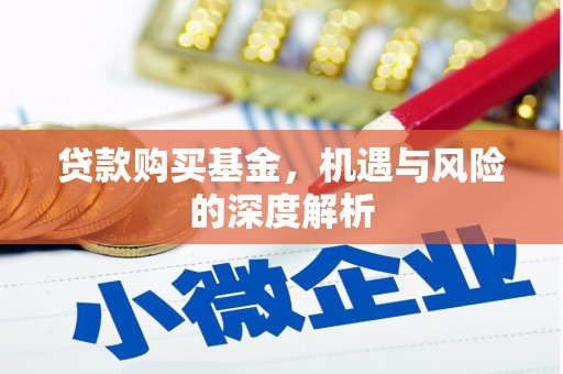 广宗贷款购买基金，机遇与风险的深度解析