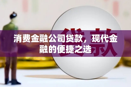 广宗消费金融公司贷款，现代金融的便捷之选