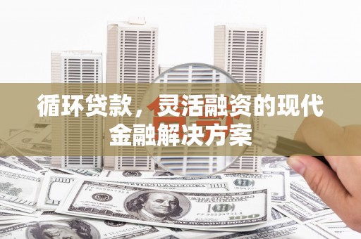 广宗循环贷款，灵活融资的现代金融解决方案
