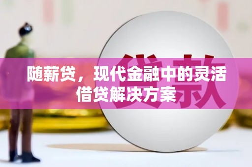 广宗随薪贷，现代金融中的灵活借贷解决方案