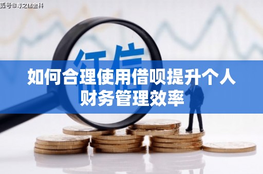 广宗如何合理使用借呗提升个人财务管理效率