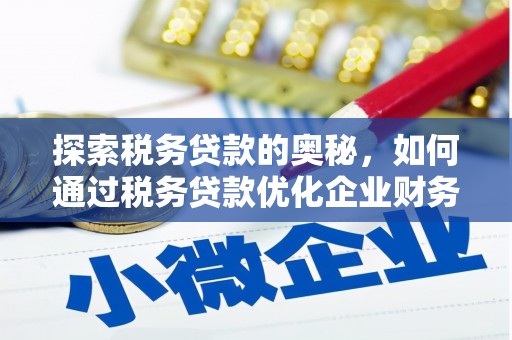 广宗探索税务贷款的奥秘，如何通过税务贷款优化企业财务