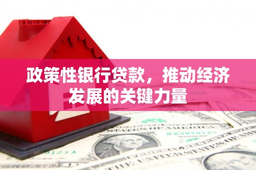 广宗政策性银行贷款，推动经济发展的关键力量