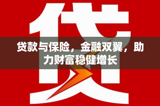 广宗贷款与保险，金融双翼，助力财富稳健增长