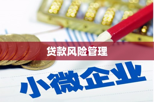 广宗贷款风险管理