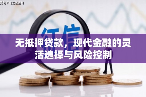 广宗无抵押贷款，现代金融的灵活选择与风险控制