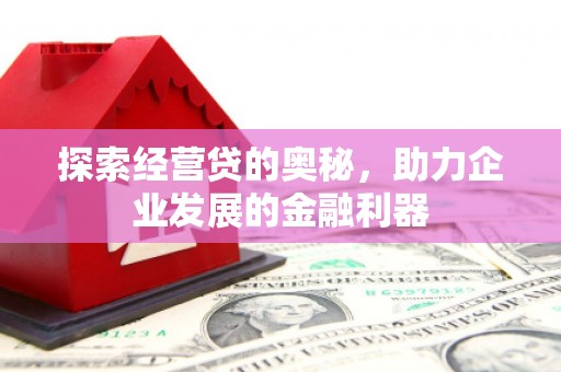 广宗探索经营贷的奥秘，助力企业发展的金融利器