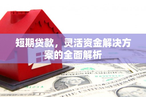 广宗短期贷款，灵活资金解决方案的全面解析