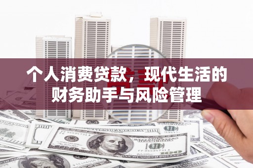 广宗个人消费贷款，现代生活的财务助手与风险管理