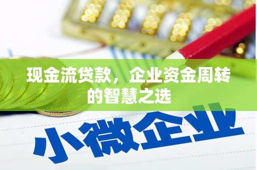 广宗现金流贷款，企业资金周转的智慧之选