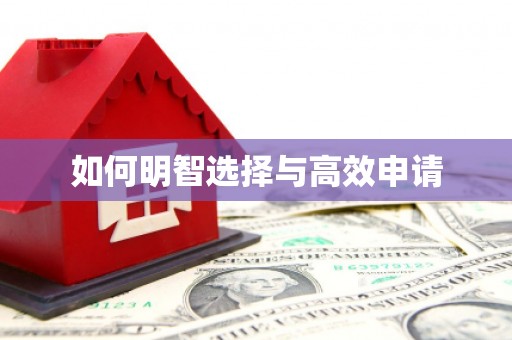 广宗如何明智选择与高效申请