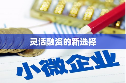 广宗灵活融资的新选择