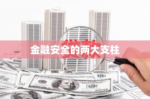 广宗金融安全的两大支柱