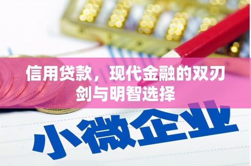 广宗信用贷款，现代金融的双刃剑与明智选择